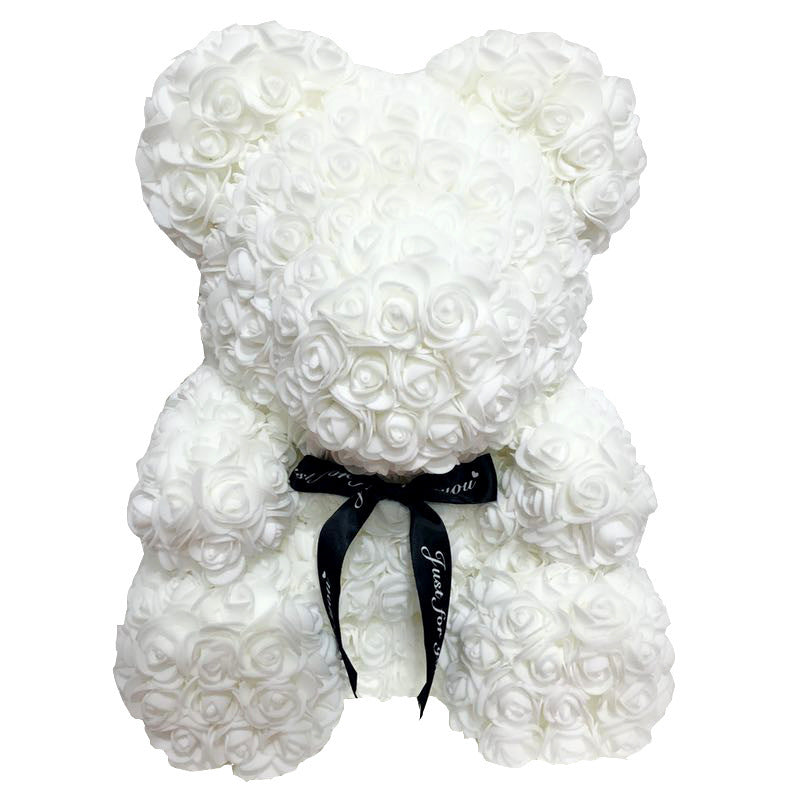 25cm/36cm Artificial Flowers Rose Bear Valentine's Day Romantic Decorations