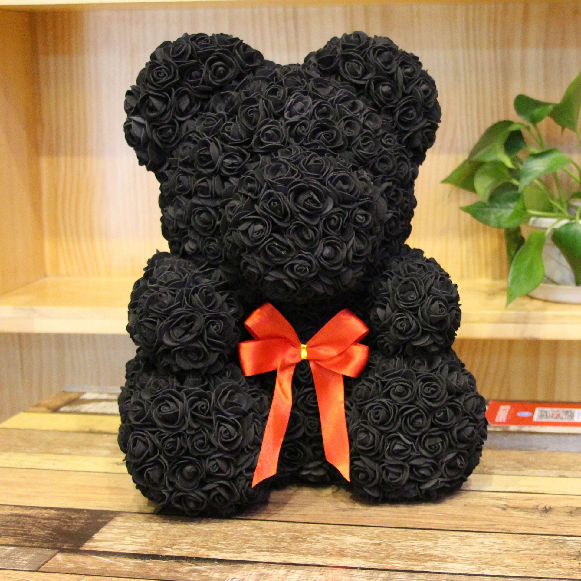 25cm/36cm Artificial Flowers Rose Bear Valentine's Day Romantic Decorations