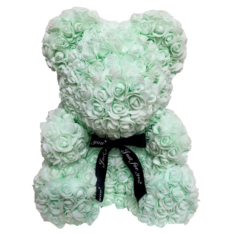 25cm/36cm Artificial Flowers Rose Bear Valentine's Day Romantic Decorations