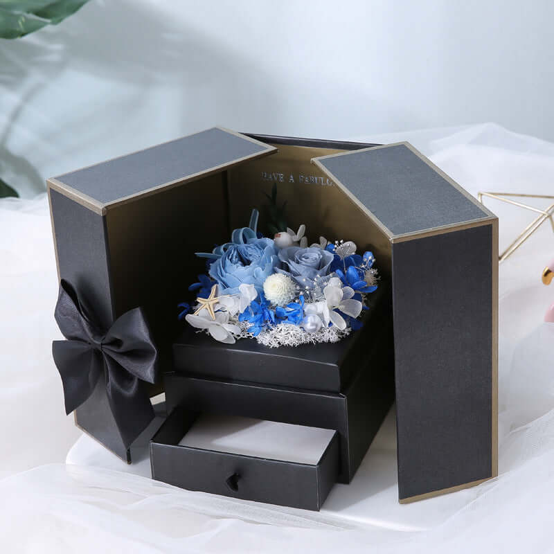 Valentine's Day gift moss bear necklace