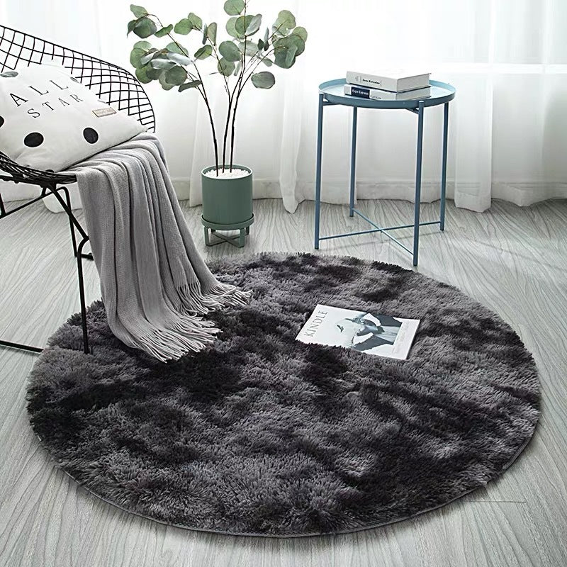 Nordic tie-dye gradient carpet