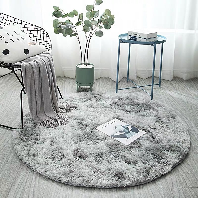 Nordic tie-dye gradient carpet