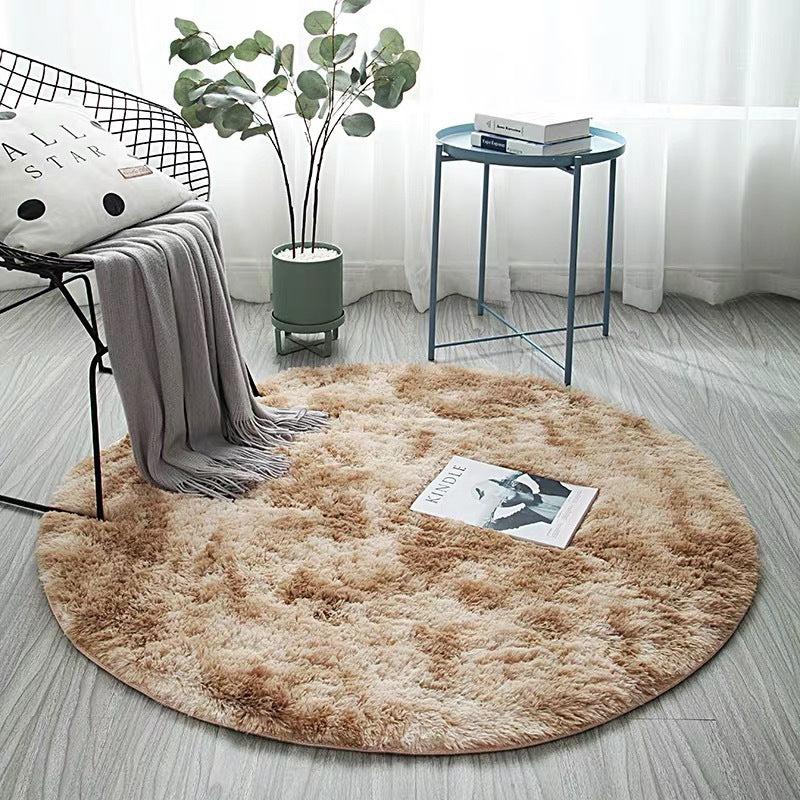 Nordic tie-dye gradient carpet