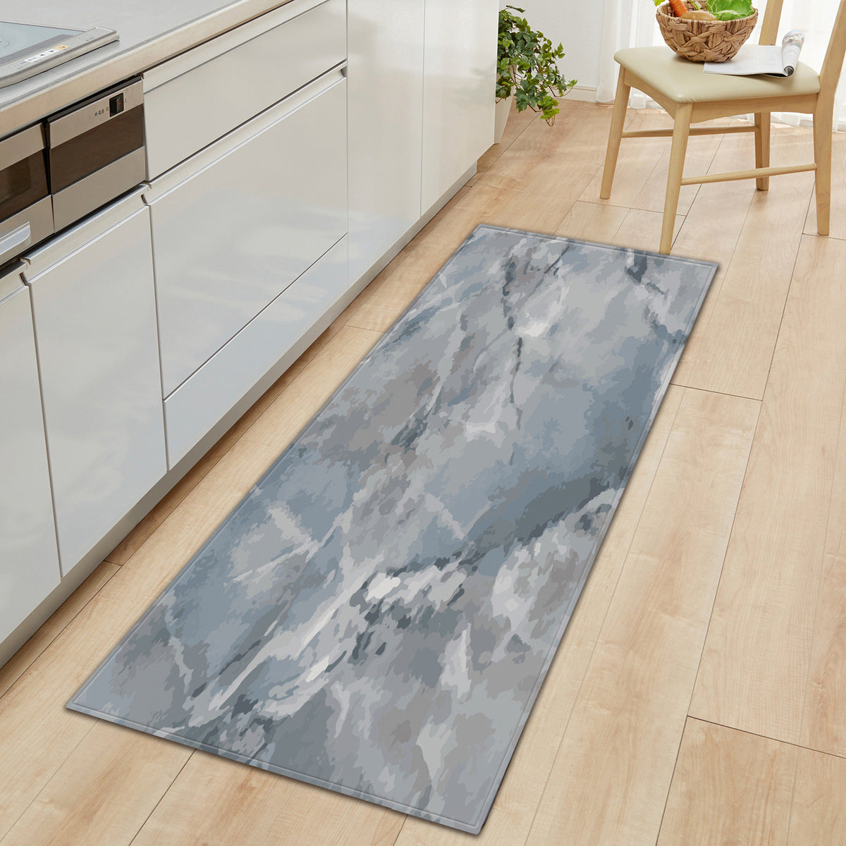 Marble carpet strip floor mat stone pattern doormat