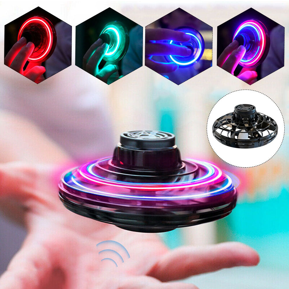 luminous fingertip gyro rotation