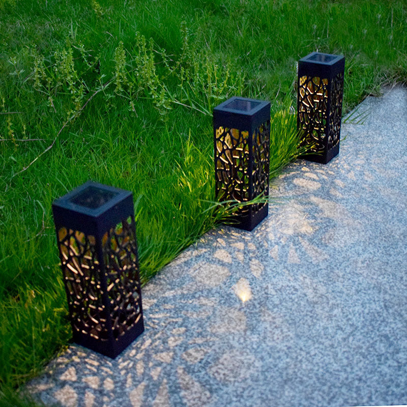 Waterproof Solar Light Hollow LED Light Control Sensor Light