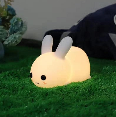 Silicone Jade Rabbit LED Night Light