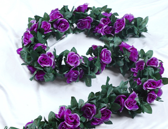 Simulation rose vine fake flower rattan