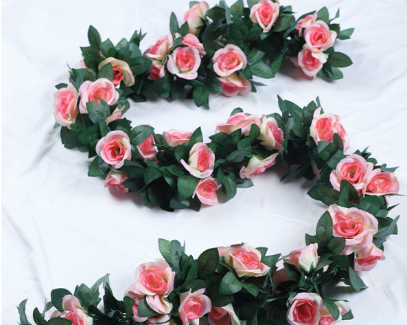 Simulation rose vine fake flower rattan