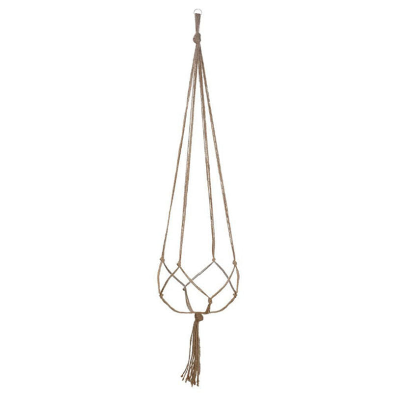 hanging basket net hanging braided hemp rope lanyard