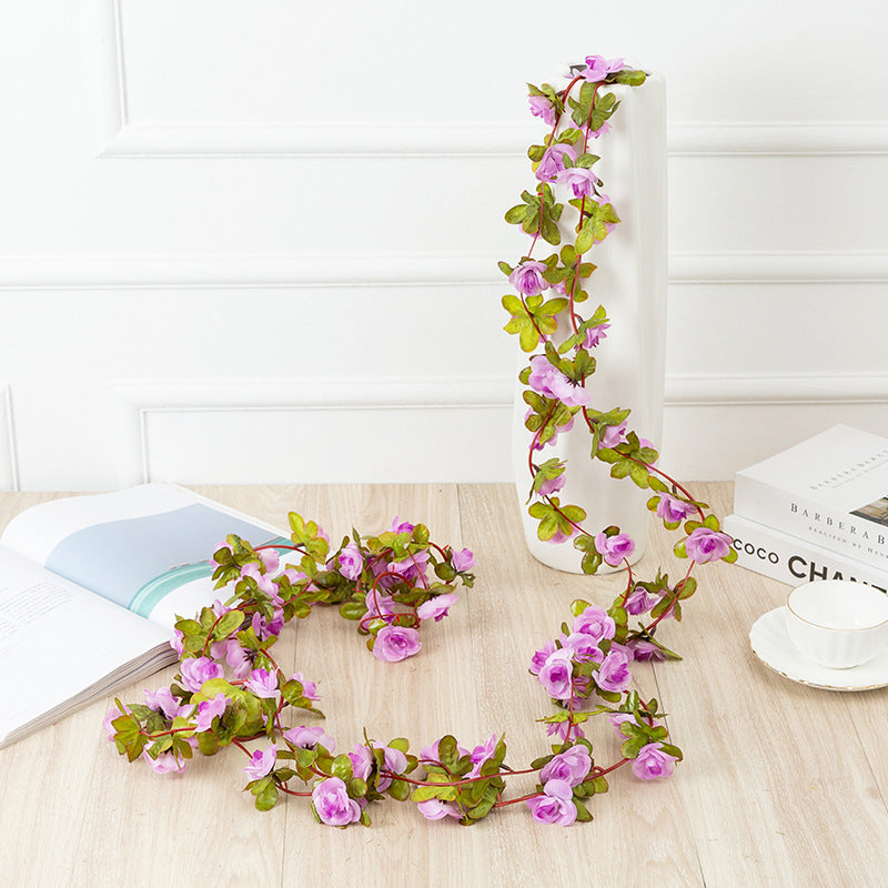Artificial Rose Vine Ceiling Rattan Decoration
