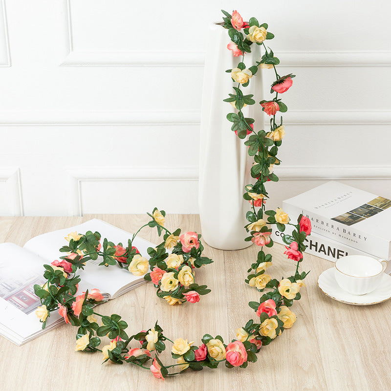 Artificial Rose Vine Ceiling Rattan Decoration