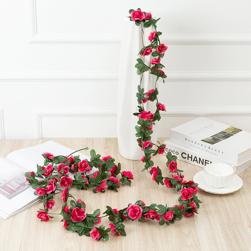 Artificial Rose Vine Ceiling Rattan Decoration