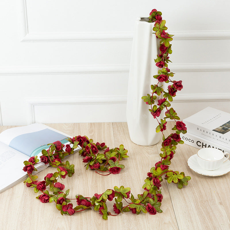 Artificial Rose Vine Ceiling Rattan Decoration