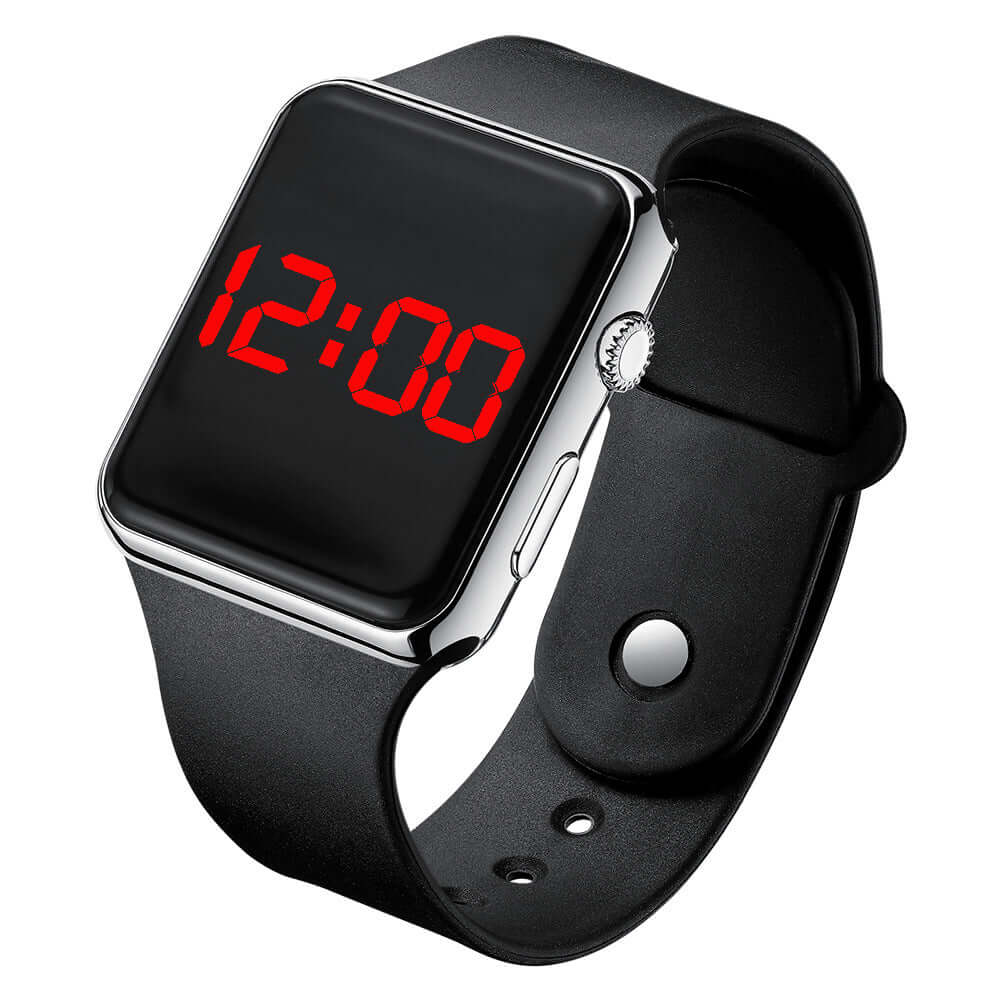 Waterproof Square Digital Watch