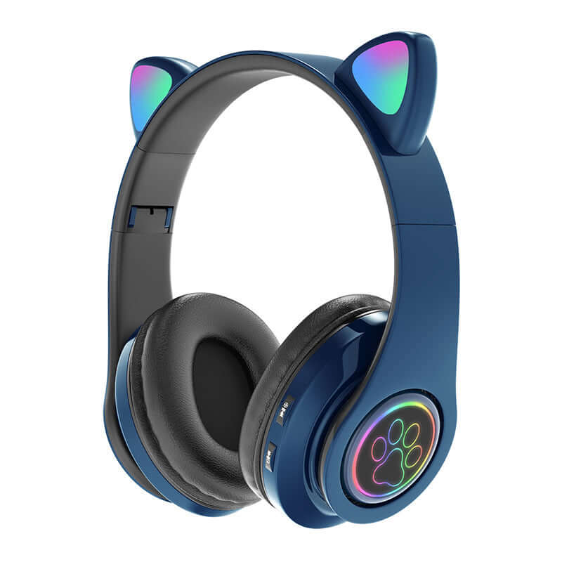 Rechargeable Wireless Cat Ear Headset – Stylish & Fun Audio...........