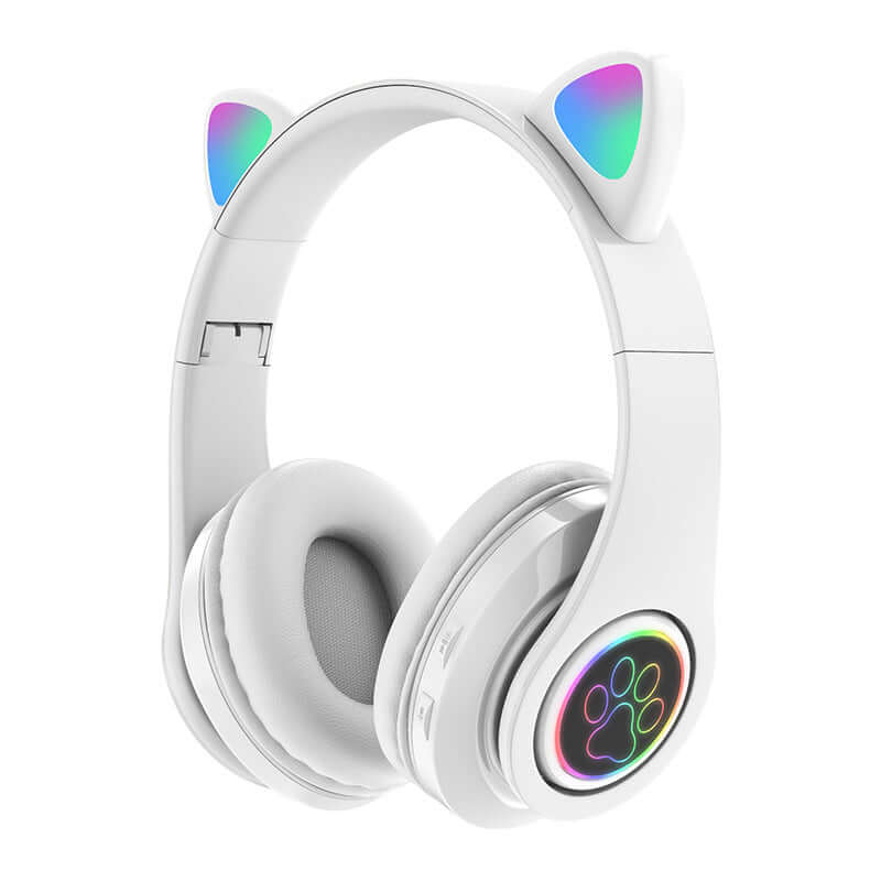 Rechargeable Wireless Cat Ear Headset – Stylish & Fun Audio...........