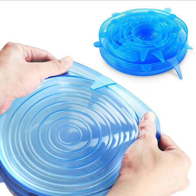 Silicone Stretch Lid – Reusable, Airtight Food Storage CoverSilicone Stretch Lid – Reusable, Airtight Food Storage Cover