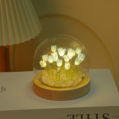 Celebrity Tulip Night Light LED Bedroom Sleep Light