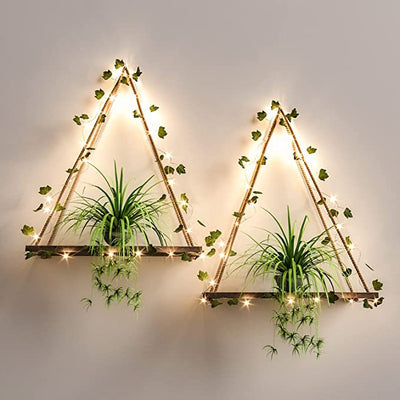 Artificial Ivy LED Strip Wall Mount Hanging Plant