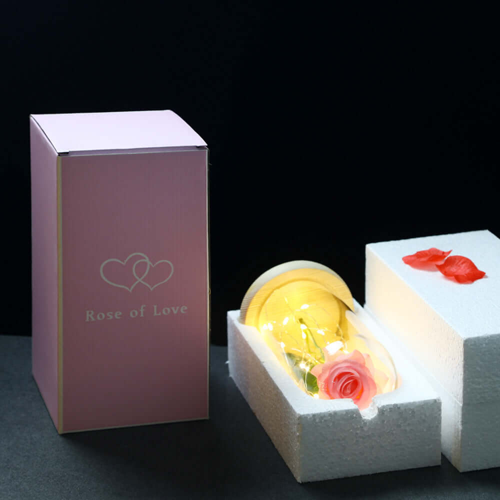 Romantic Rose Lamp – LED Flower Light Gift for Her