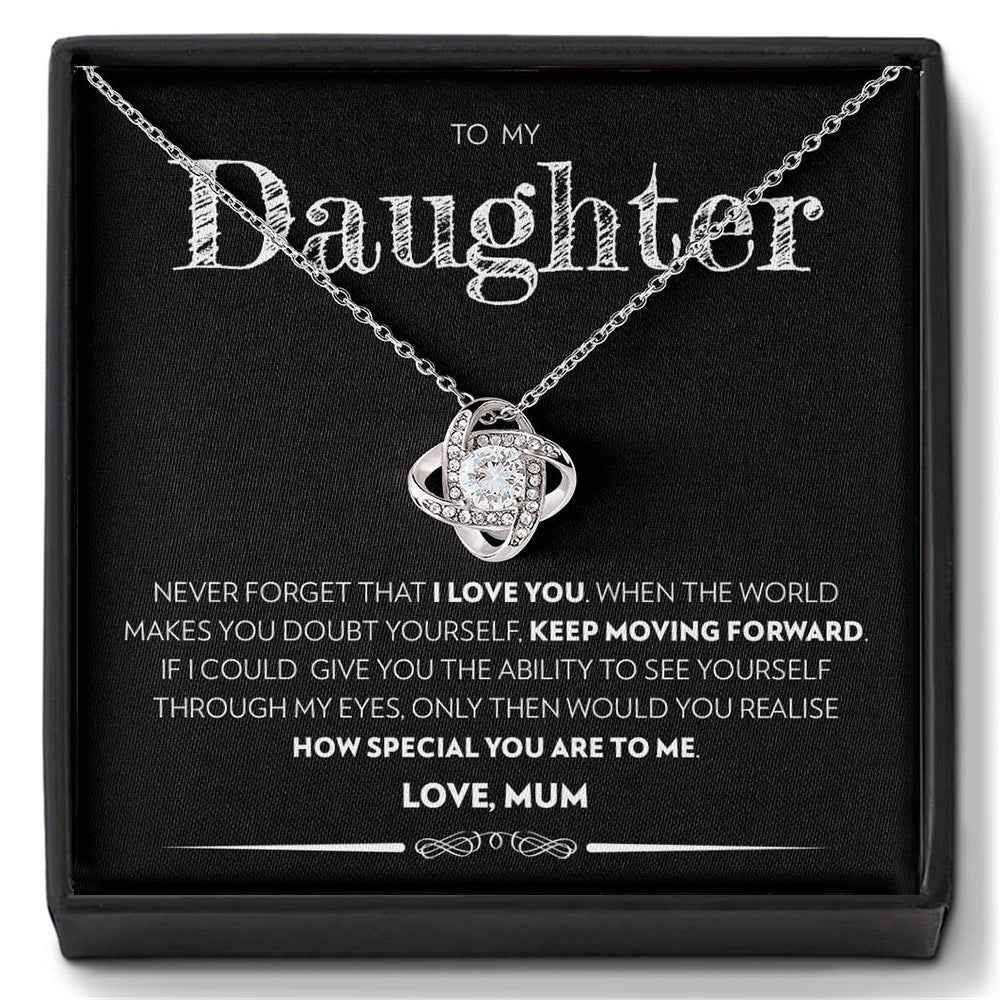 European and American fashion simple zircon pendant jewelry