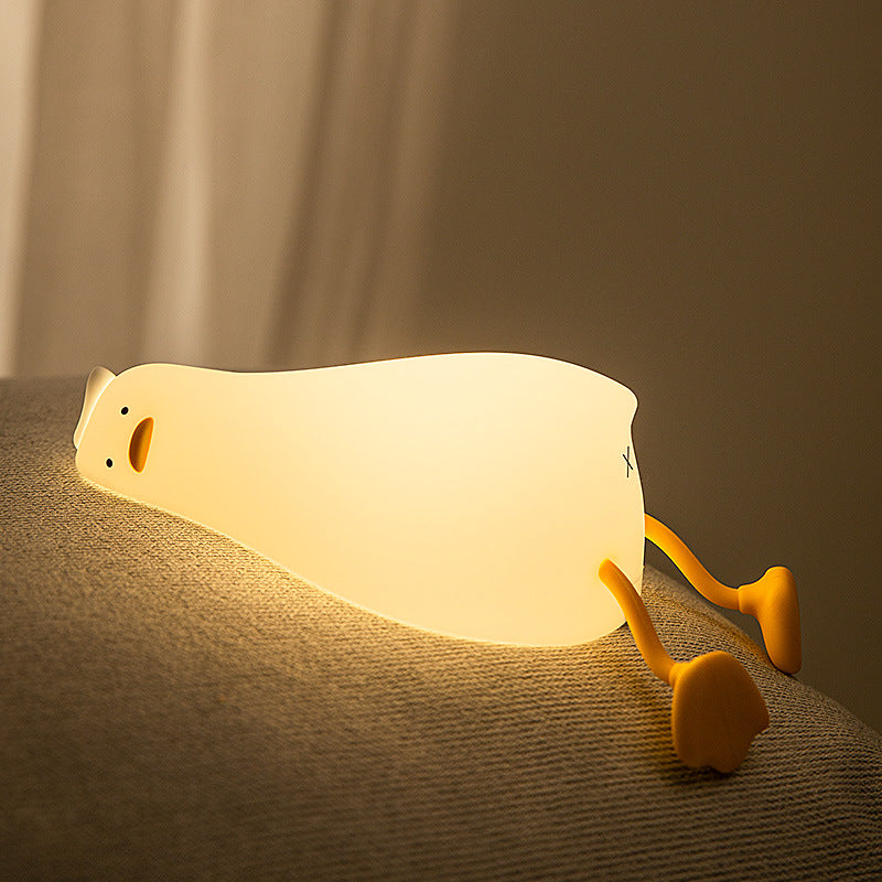 Cloud Silicone Night Light Pat Light Charging Desk Lamp Baby Special Night Light