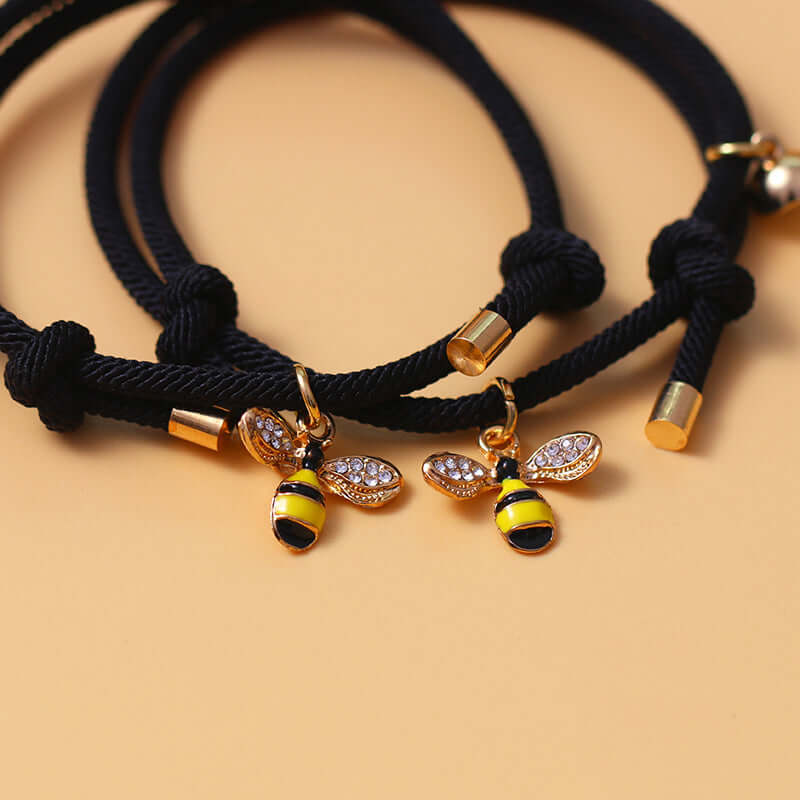 Couple Magnetic Heart Bracelets – Matching Gift for Lovers