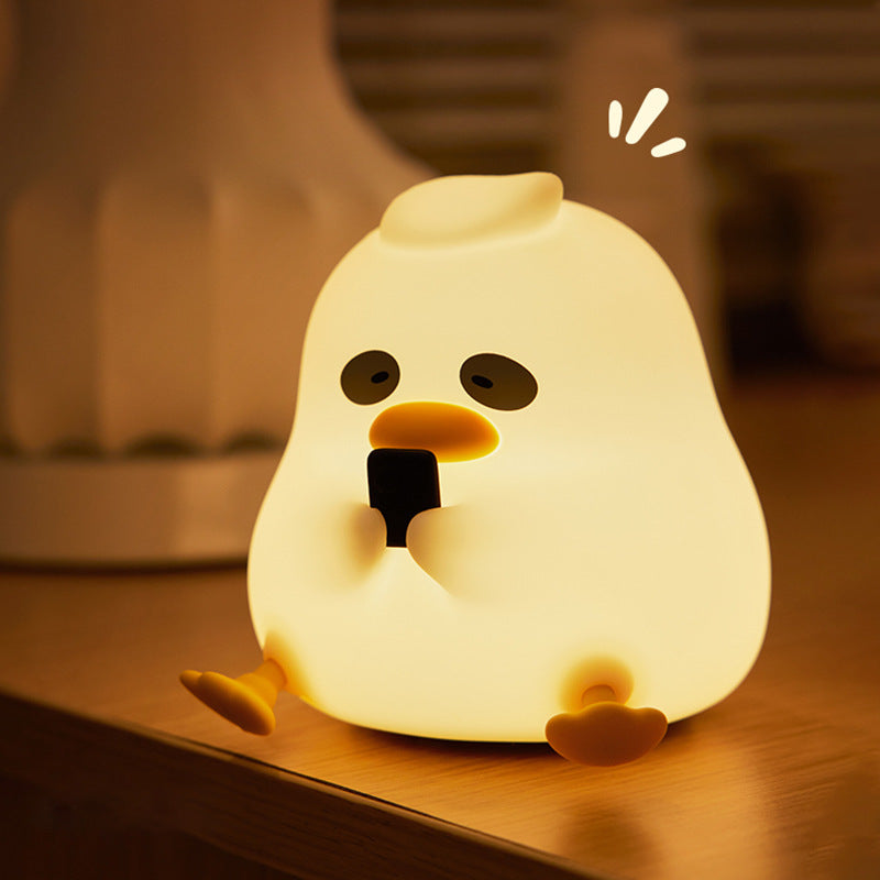Cloud Silicone Night Light Pat Light Charging Desk Lamp Baby Special Night Light