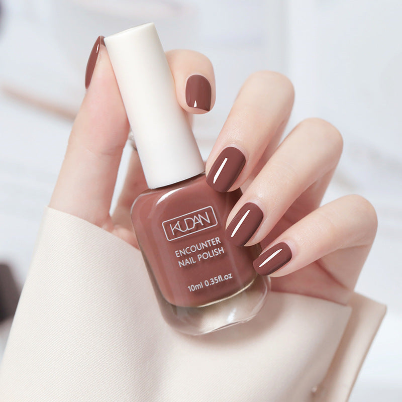 New whitening tearable water-based nail polish odorless no baking quick drying