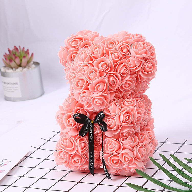 25cm Rose Hug Bear Valentine's Day Gift
