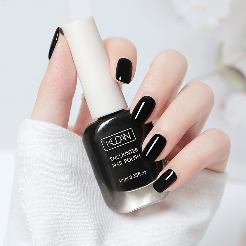 New whitening tearable water-based nail polish odorless no baking quick drying