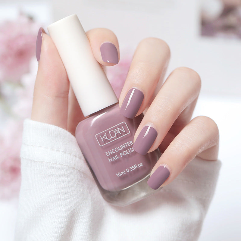 New whitening tearable water-based nail polish odorless no baking quick drying