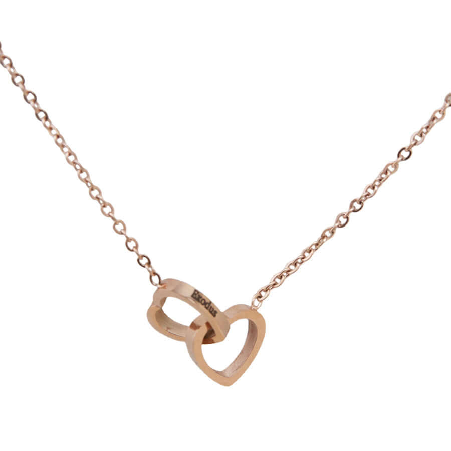 rotating eternal rose bear necklace gift box