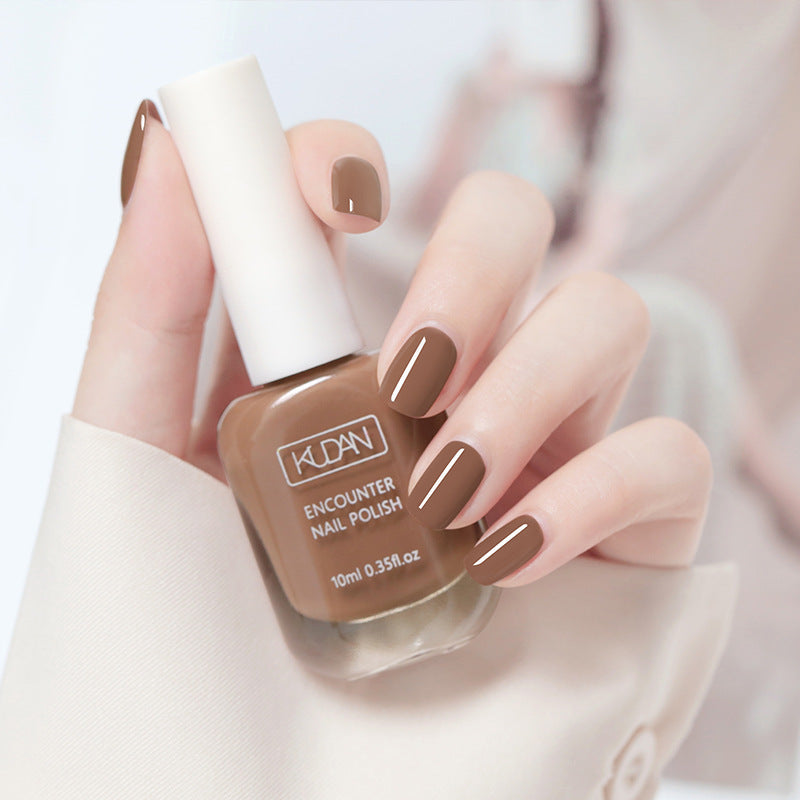 New whitening tearable water-based nail polish odorless no baking quick drying