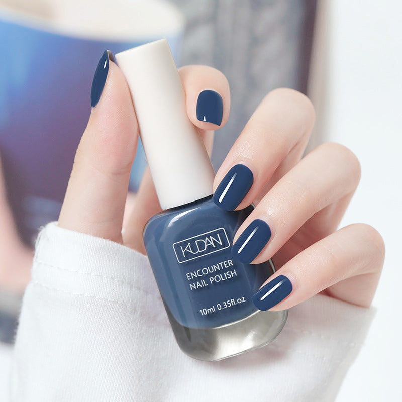 New whitening tearable water-based nail polish odorless no baking quick drying