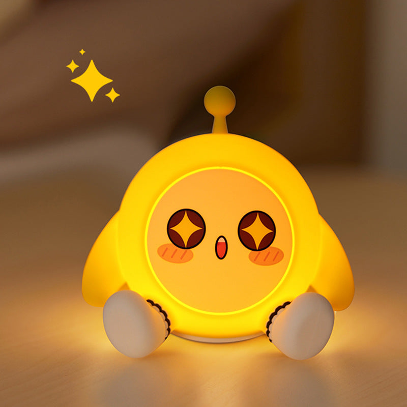 Cloud Silicone Night Light Pat Light Charging Desk Lamp Baby Special Night Light