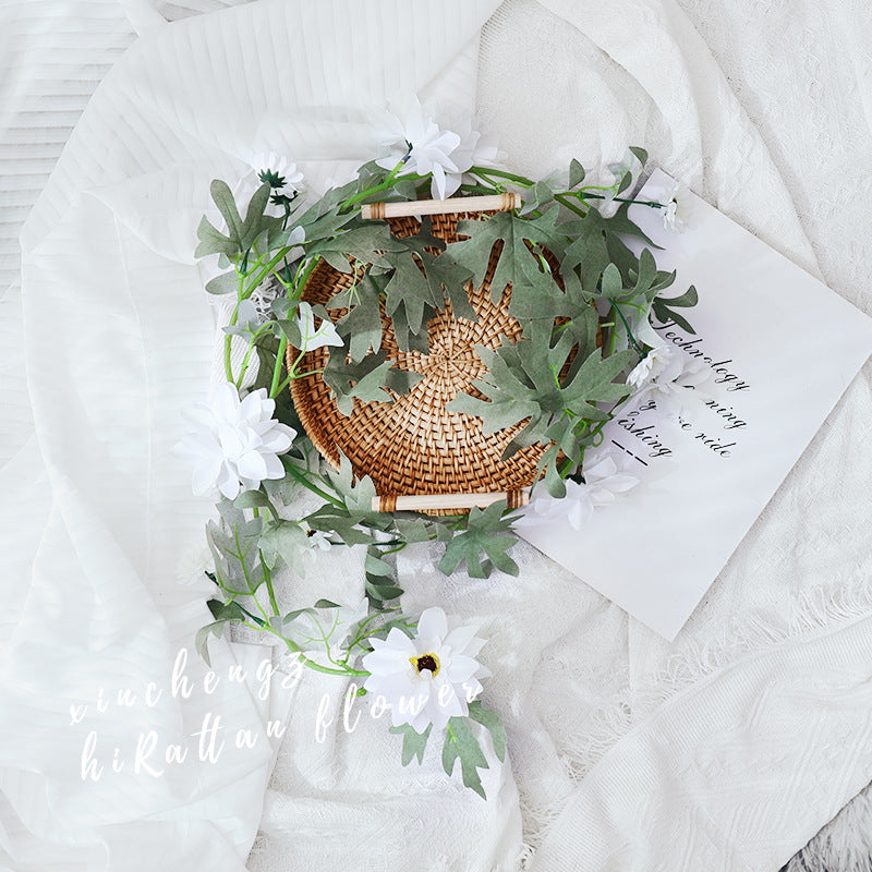 Simulation rose vine fake flower rattan