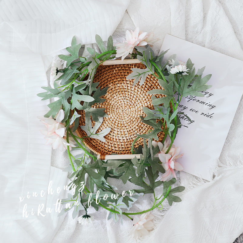 Simulation rose vine fake flower rattan