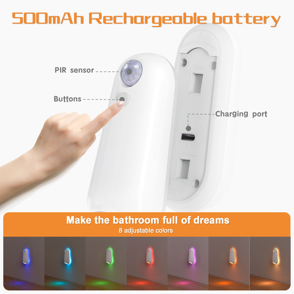 sensor abstract nightlight bedroom gift light