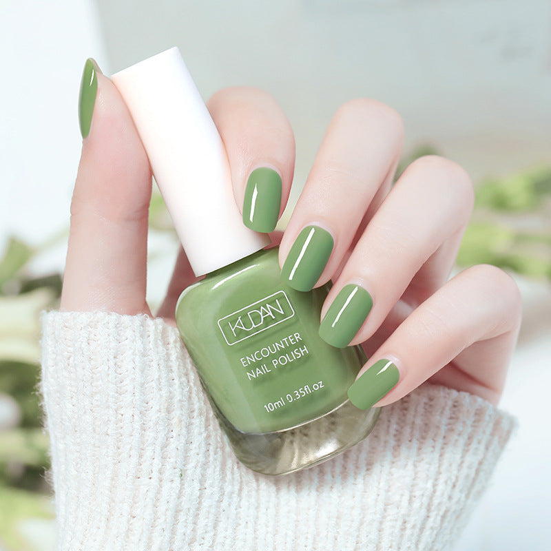 New whitening tearable water-based nail polish odorless no baking quick drying