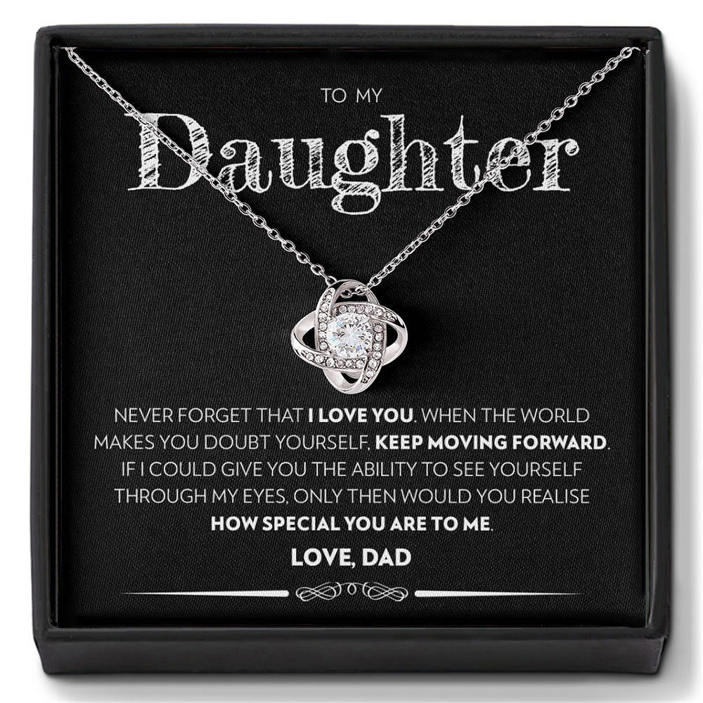 European and American fashion simple zircon pendant jewelry
