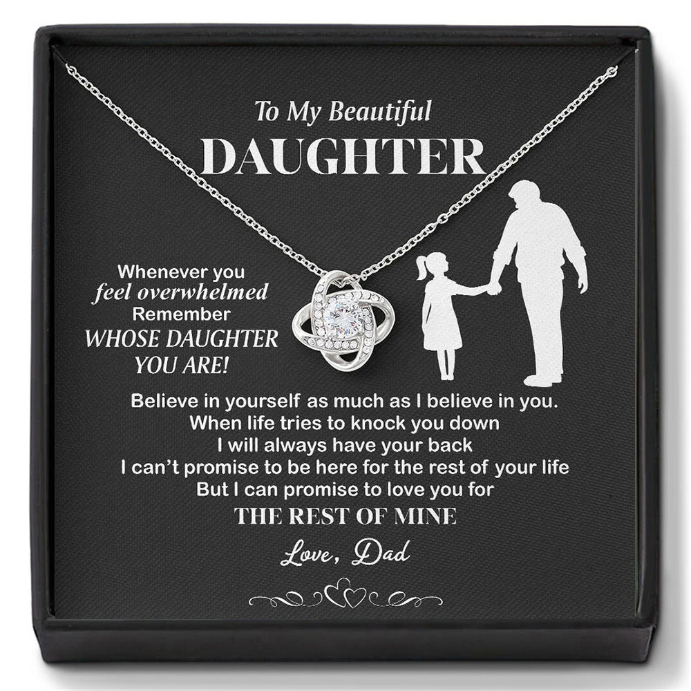 European and American fashion simple zircon pendant jewelry