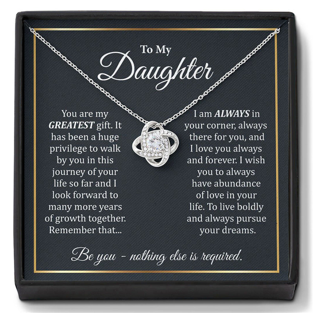 European and American fashion simple zircon pendant jewelry