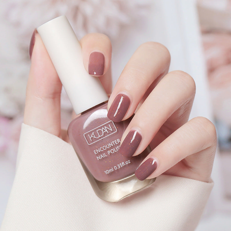 New whitening tearable water-based nail polish odorless no baking quick drying