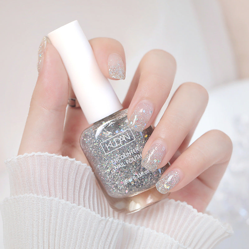 New whitening tearable water-based nail polish odorless no baking quick drying