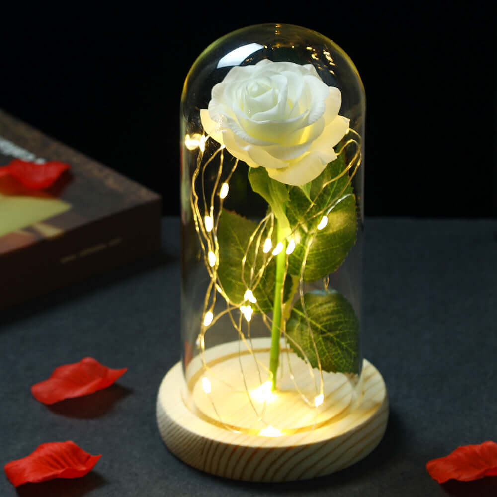 Romantic Rose Lamp – LED Flower Light Gift for Her