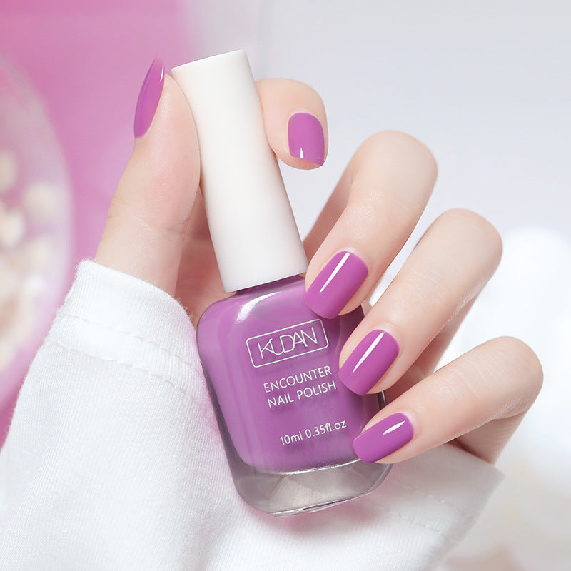 New whitening tearable water-based nail polish odorless no baking quick drying