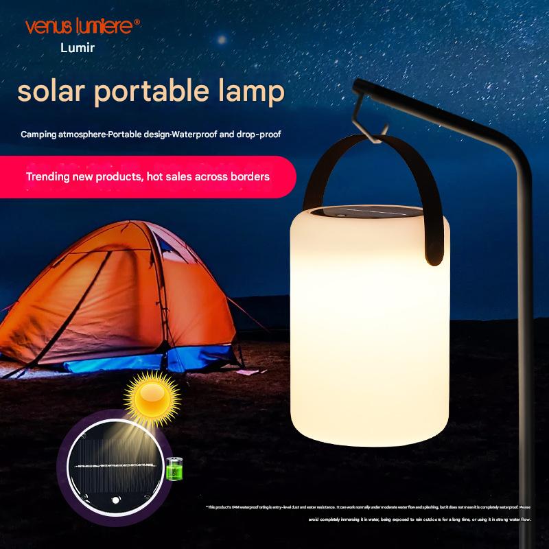 Solar Lamp Outdoor Garden Atmosphere Portable Lamp