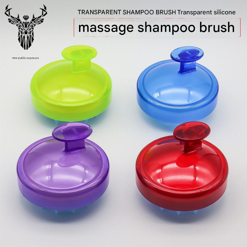 Silicone Shampoo Brush Scalp Massage Brush